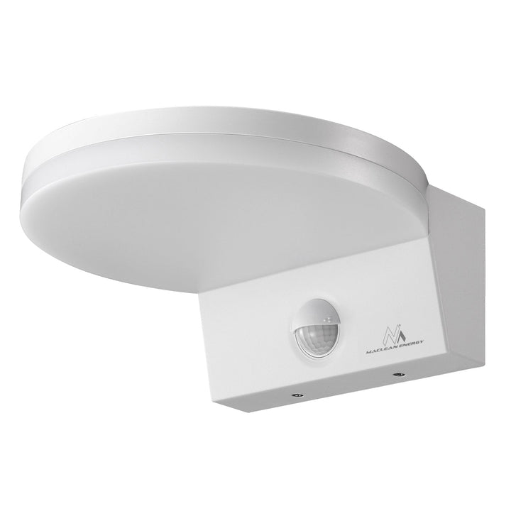 Maclean LED lampa s senzorom pokreta, PIR senzor pokreta, bijela, 15 W, IP65, 1560 lm, neutralno bijela boja (4000 K) MCE344 W