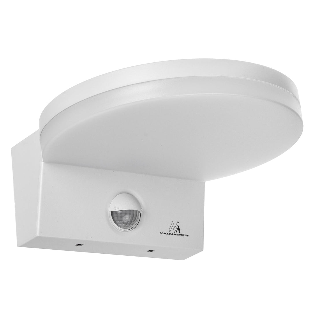 Maclean LED lampa s senzorom pokreta, PIR senzor pokreta, bijela, 15 W, IP65, 1560 lm, neutralno bijela boja (4000 K) MCE344 W