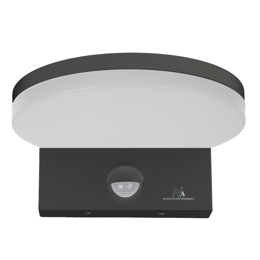 Maclean LED lampa s senzorom pokreta, PIR senzor pokreta, siva, 15 W, IP65, 1560 lm, neutralno bijela boja (4000 K) MCE344 GR