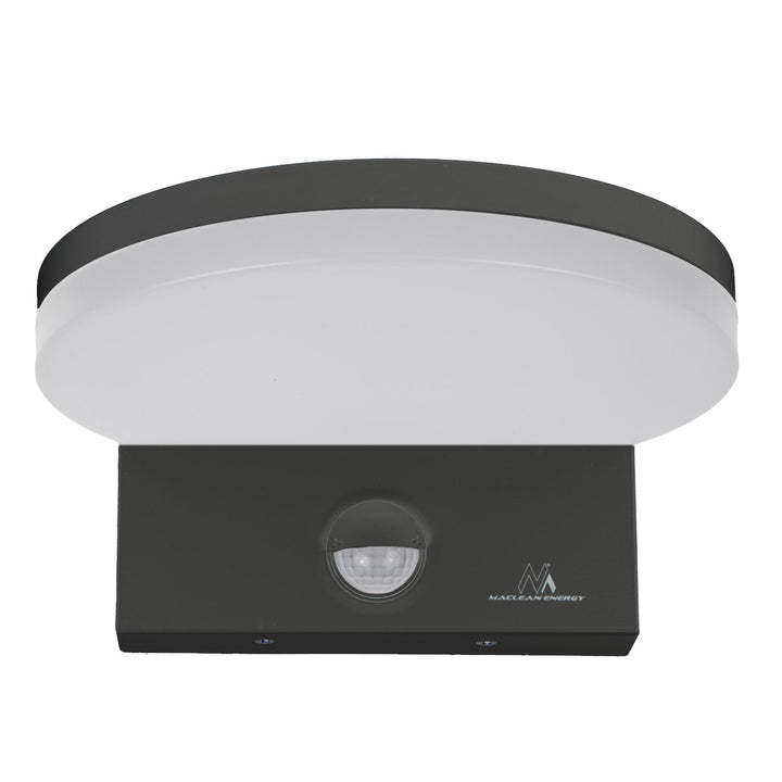 Maclean LED lampa s senzorom pokreta, PIR senzor pokreta, siva, 15 W, IP65, 1560 lm, neutralno bijela boja (4000 K) MCE344 GR