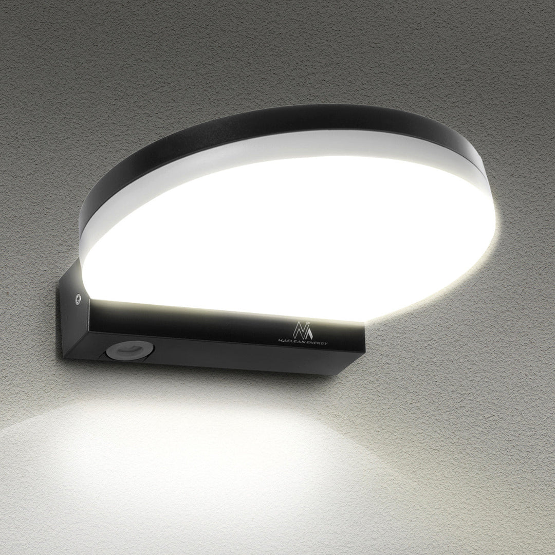 Maclean LED lampa, crna, 15 W, IP65, 1300 lm, neutralno bijela boja (4000 K) MCE346 B