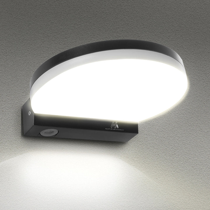 Maclean LED lampa, siva, 15 W, IP65, 1300 lm, neutralno bijela boja (4000 K) MCE346 GR