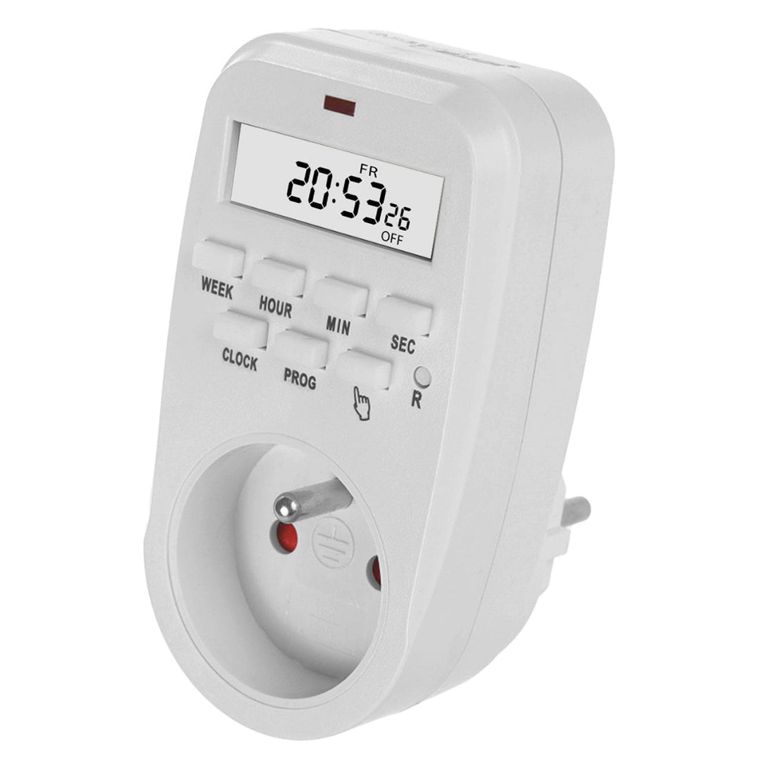 Timer prekidač - GreenBlue digitalni tajmer, maksimalno opterećenje 16 A, IP20, GB362 E