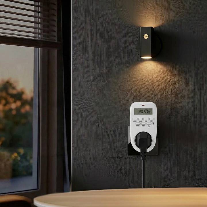 Timer prekidač - GreenBlue digitalni tajmer, maksimalno opterećenje 16 A, IP20, GB362 E