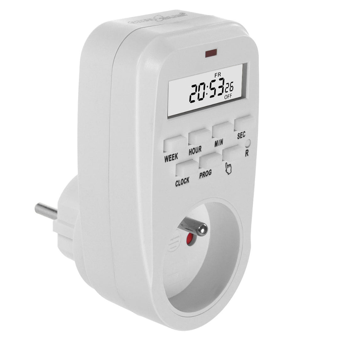 Timer prekidač - GreenBlue digitalni tajmer, maksimalno opterećenje 16 A, IP20, GB362 E
