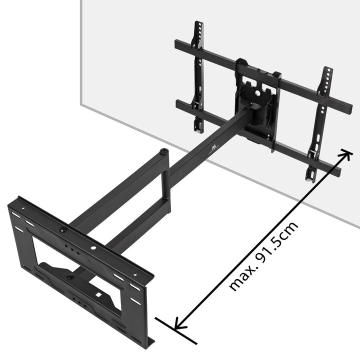 Maclean TV nosač, max. VESA 600x400, 37-80", 45 kg, dugačka ruka 915 mm, MC-985