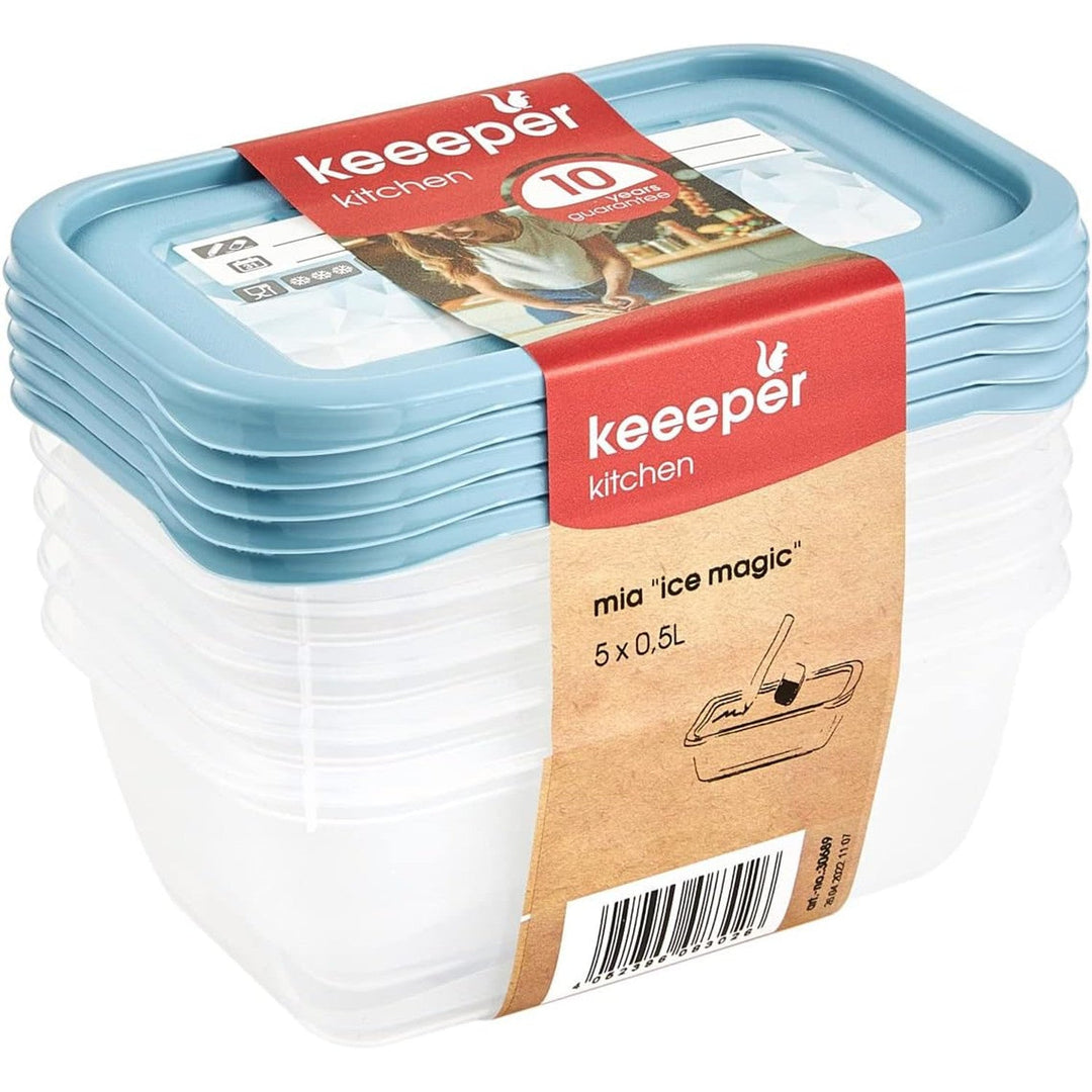 Set od 5 posuda za hranu Mia Magic Ice Keeeper 500 ml