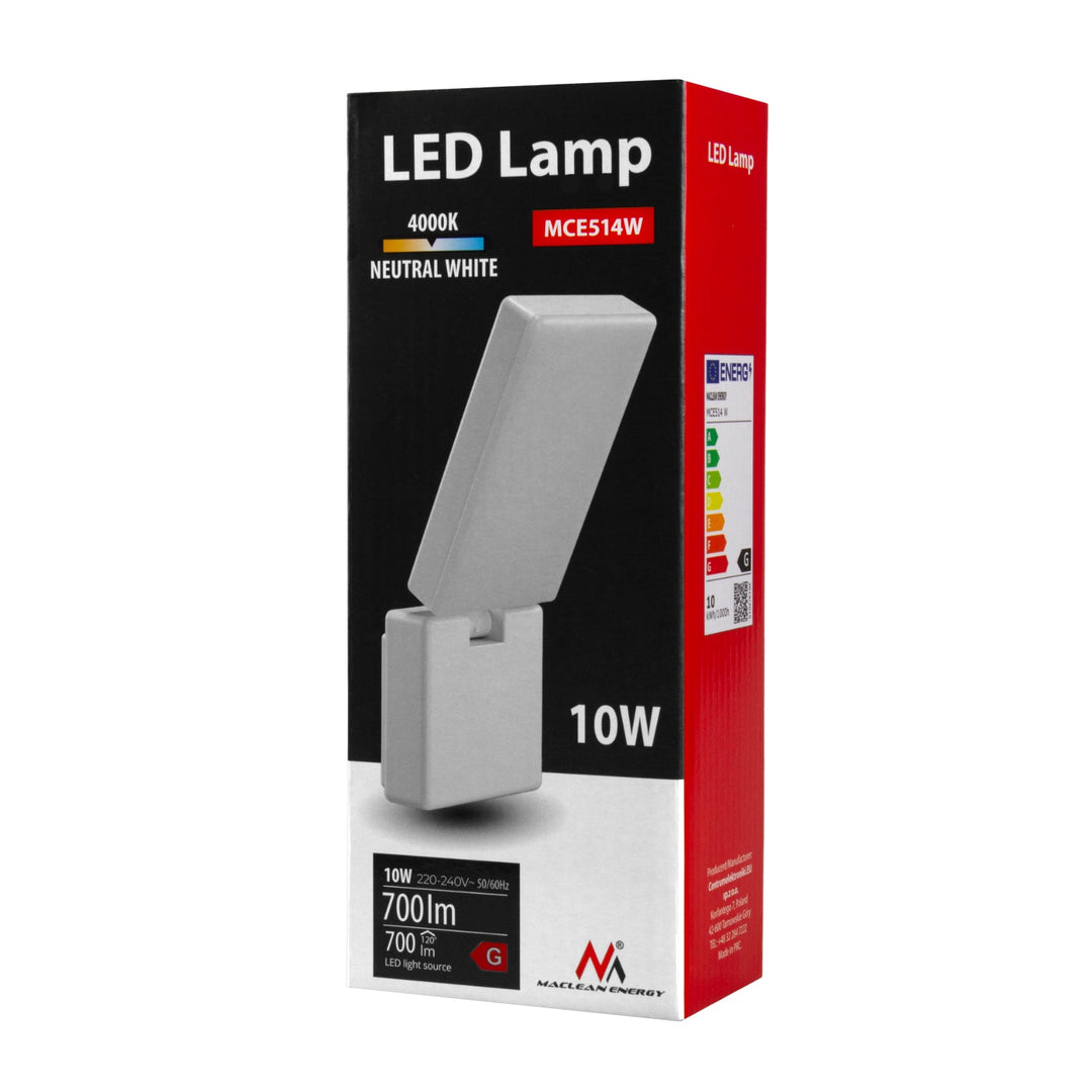 Maclean MCE514 LED lampa, 10W, 700lm, IP65, neutralno bijela boja, 4000K