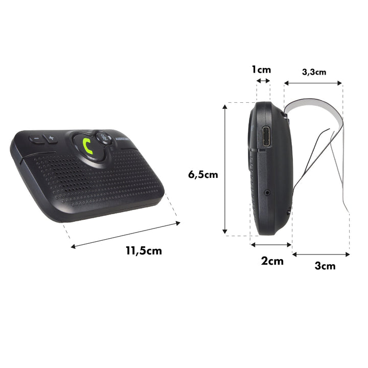Audiocore AC475 Bluetooth 5.0 hands-free komplet podržava Google i Siri.