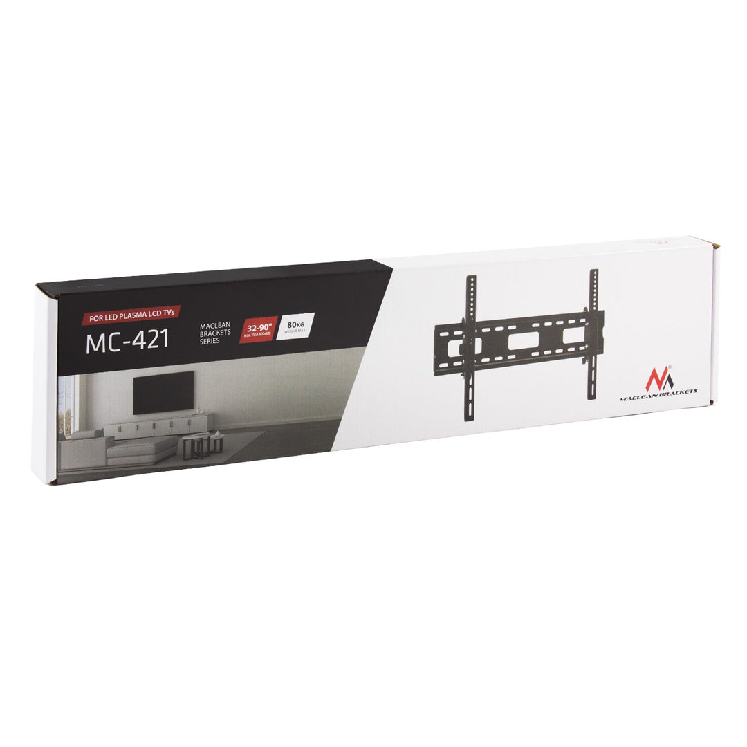 Maclean TV nosač, max. VESA 600x400, 32-90", 80 kg, nagibno podešavanje +15°~-15°, MC-421