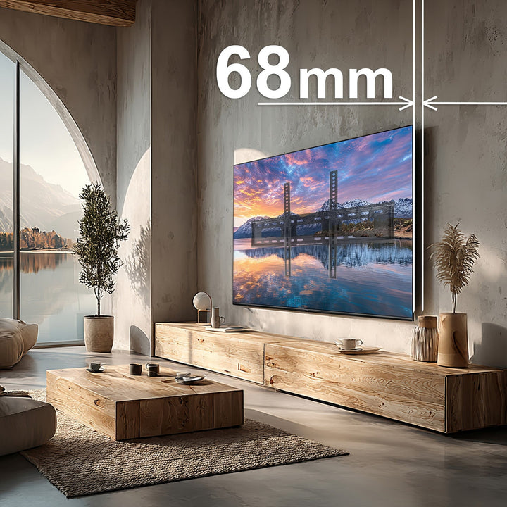 Maclean TV nosač, max. VESA 600x400, 32-90", 80 kg, nagibno podešavanje +15°~-15°, MC-421