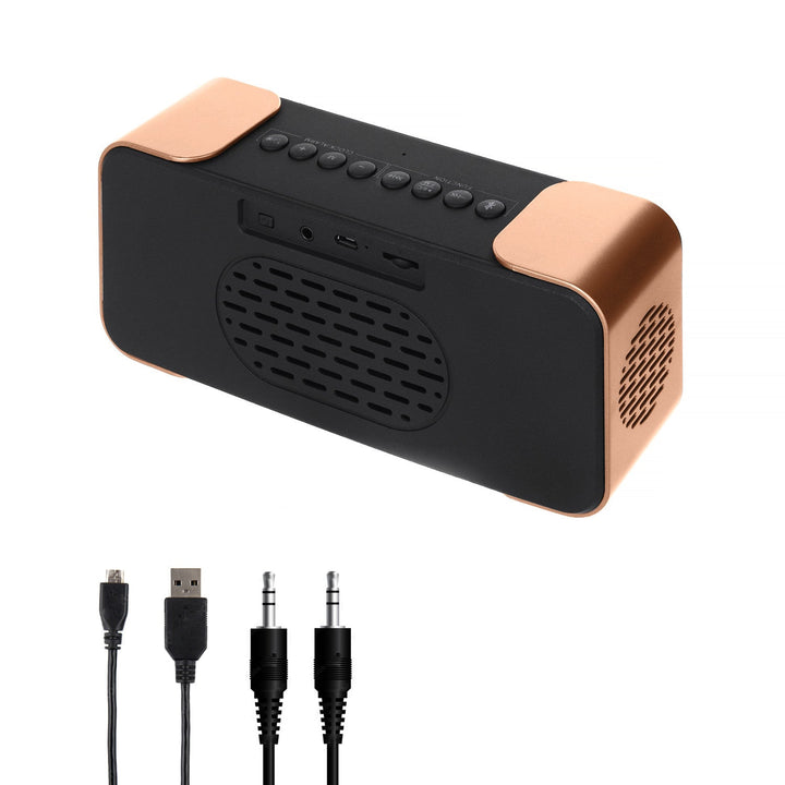 Adler AD 1190 bakreni bežični radio-budilica s LED zaslonom i Bluetooth funkcijom