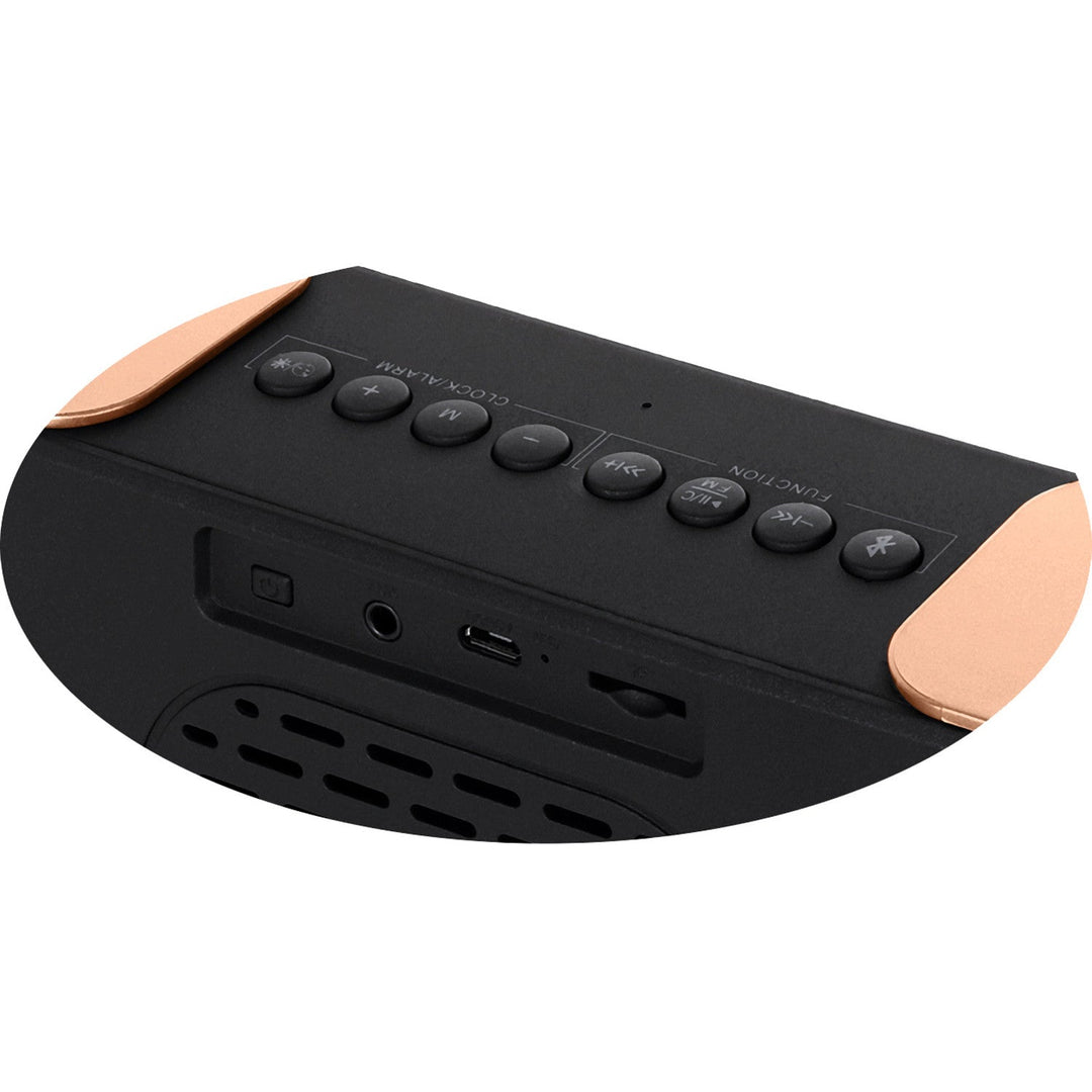 Adler AD 1190 bakreni bežični radio-budilica s LED zaslonom i Bluetooth funkcijom