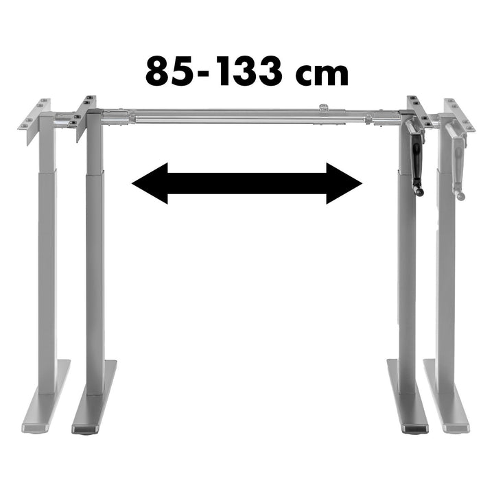 Maclean stol, ručno podešavanje visine, bez ploče, za rad u stojećem ili sjedećem položaju, max. 60 kg, max. visina 120 cm, MC-790NG