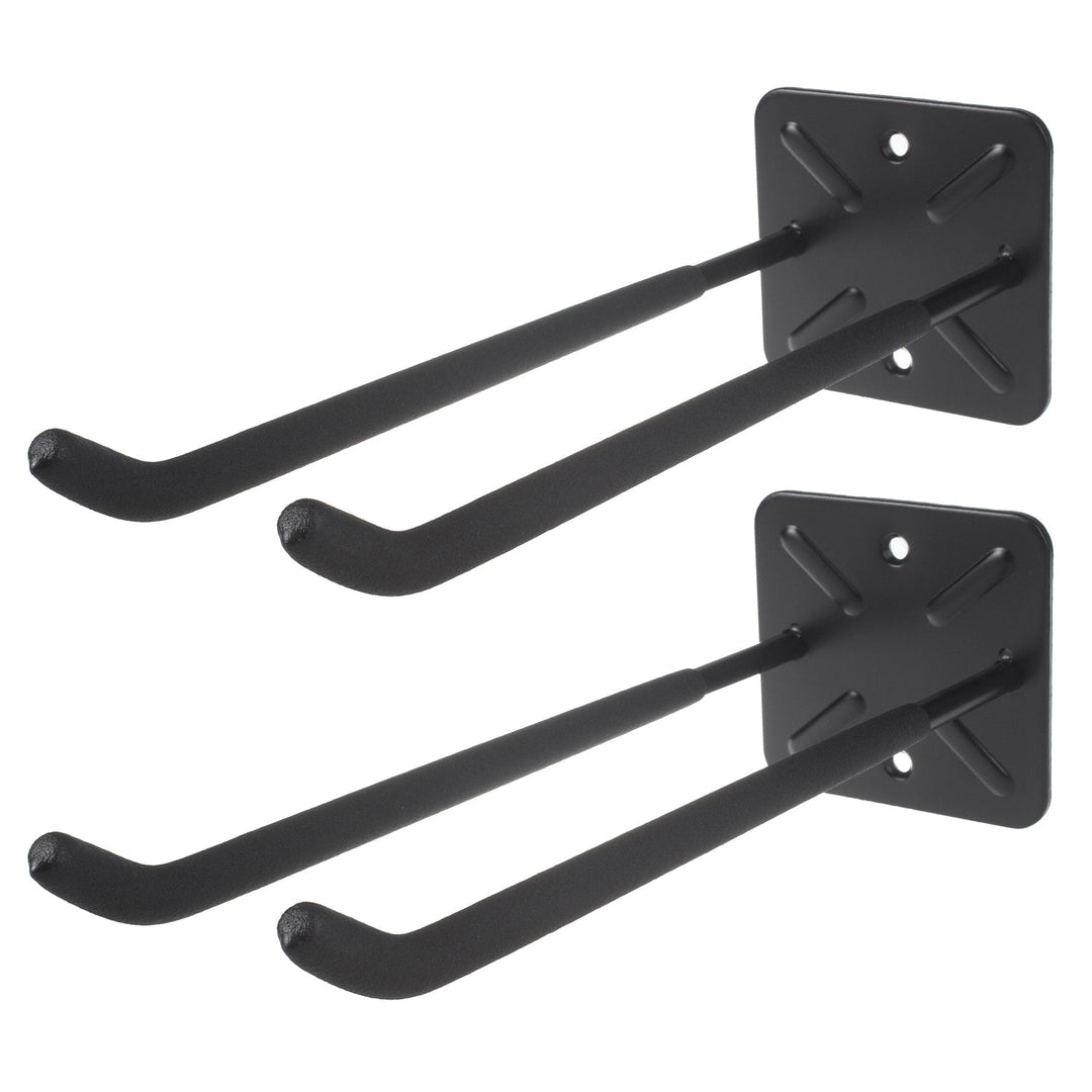 Set od 2 Maclean zidne konzole za alate, kotače, ljestve, bicikle, čelik, maksimalno opterećenje 70 kg