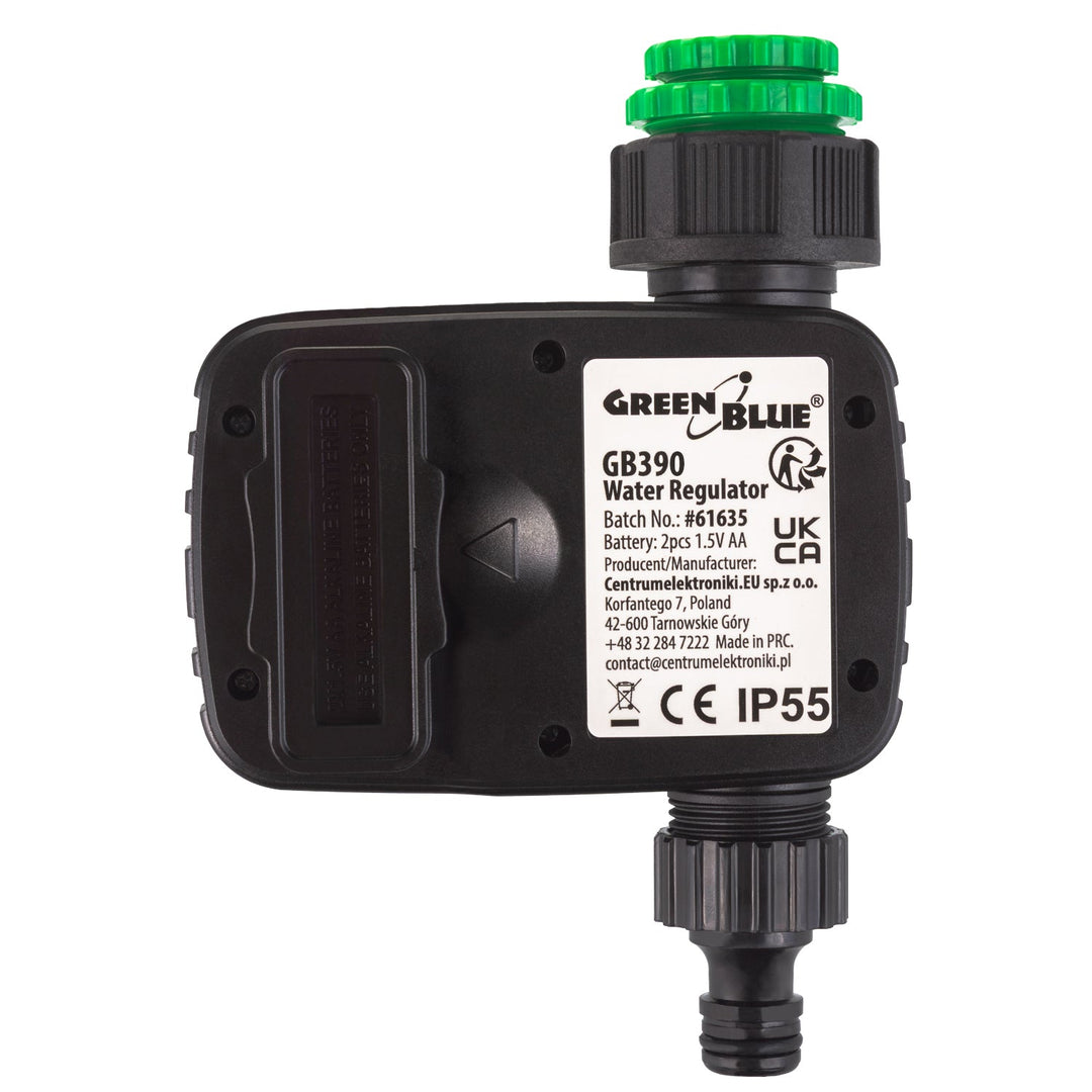 GreenBlue elektronički kontroler za navodnjavanje, programator, napajanje 2x1,5 V AA, GB390