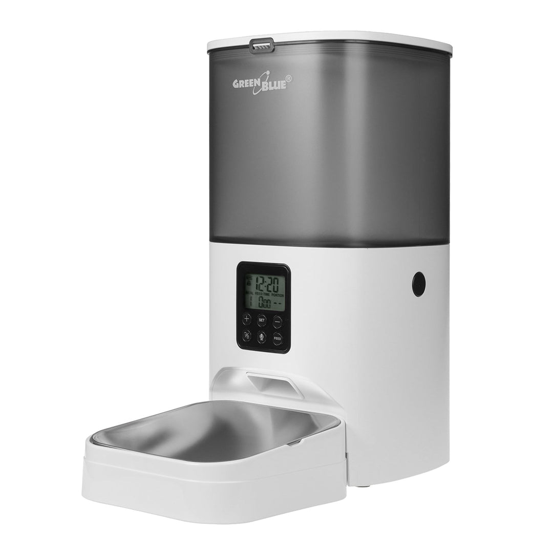 GreenBlue automatski hranitelj za kućne ljubimce, 6 L, USB 5 V 1 A, GB393