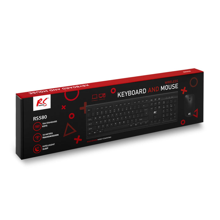 COMBO NanoRS bežična tipkovnica + miš, RS580