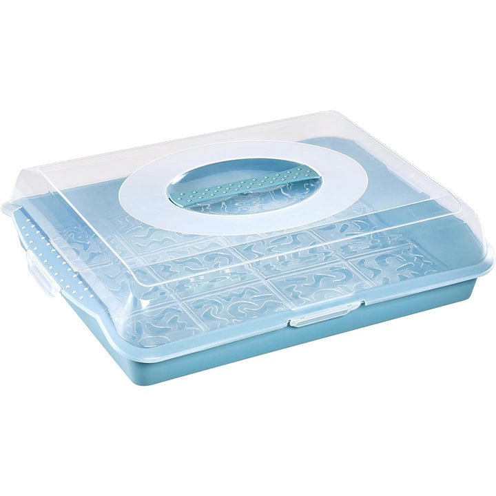 Keeeper Party Butler posuda za tortu, 45x35x11 cm, plava