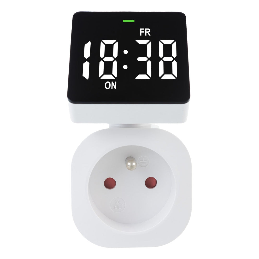 Timer prekidač - GreenBlue digitalni tajmer, maksimalno opterećenje 16 A, IP20, GB610 E