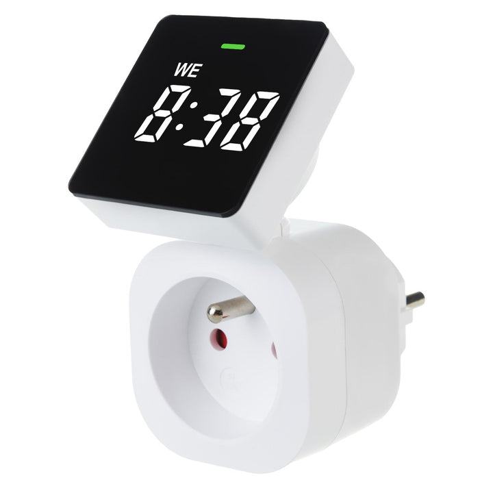 Timer prekidač - GreenBlue digitalni tajmer, maksimalno opterećenje 16 A, IP20, GB610 E