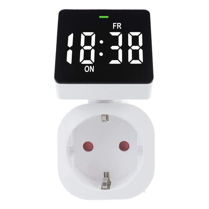 Timer prekidač - GreenBlue digitalni tajmer, maksimalno opterećenje 16 A, IP20, GB610 F