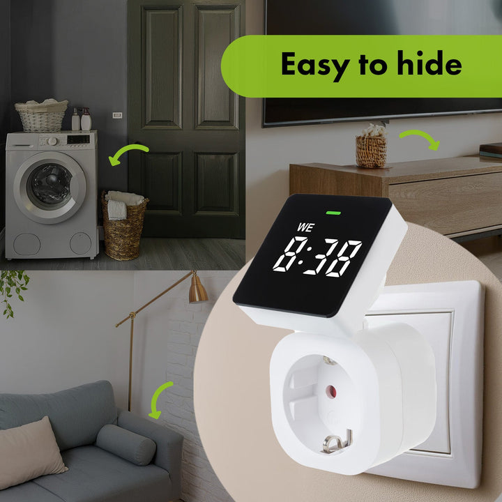 Timer prekidač - GreenBlue digitalni tajmer, maksimalno opterećenje 16 A, IP20, GB610 F