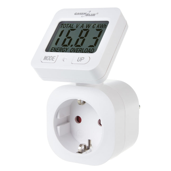 GreenBlue energetski brojilac, vatmetar, 16 A, max. 3680 W, rezervna memorija, GB615 F