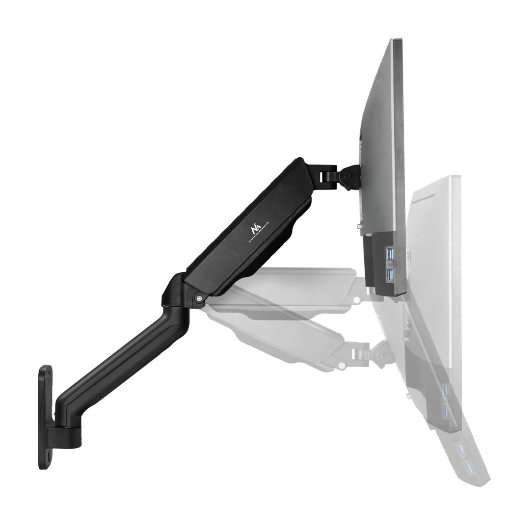 Maclean zidna montaža s dvije ručke za monitore, 17–32", max. 9 kg, MC-332