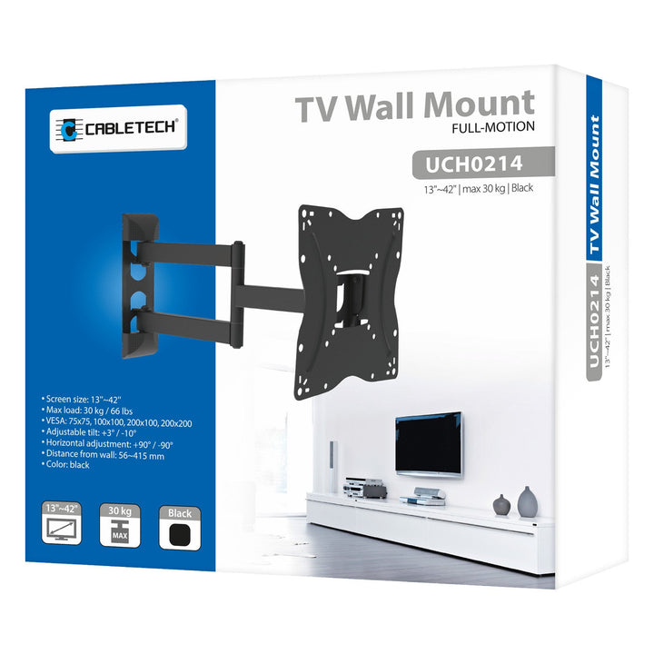 Cabletech univerzalni držač za TV 13"-42" s vertikalnom i horizontalnom regulacijom UCH0214