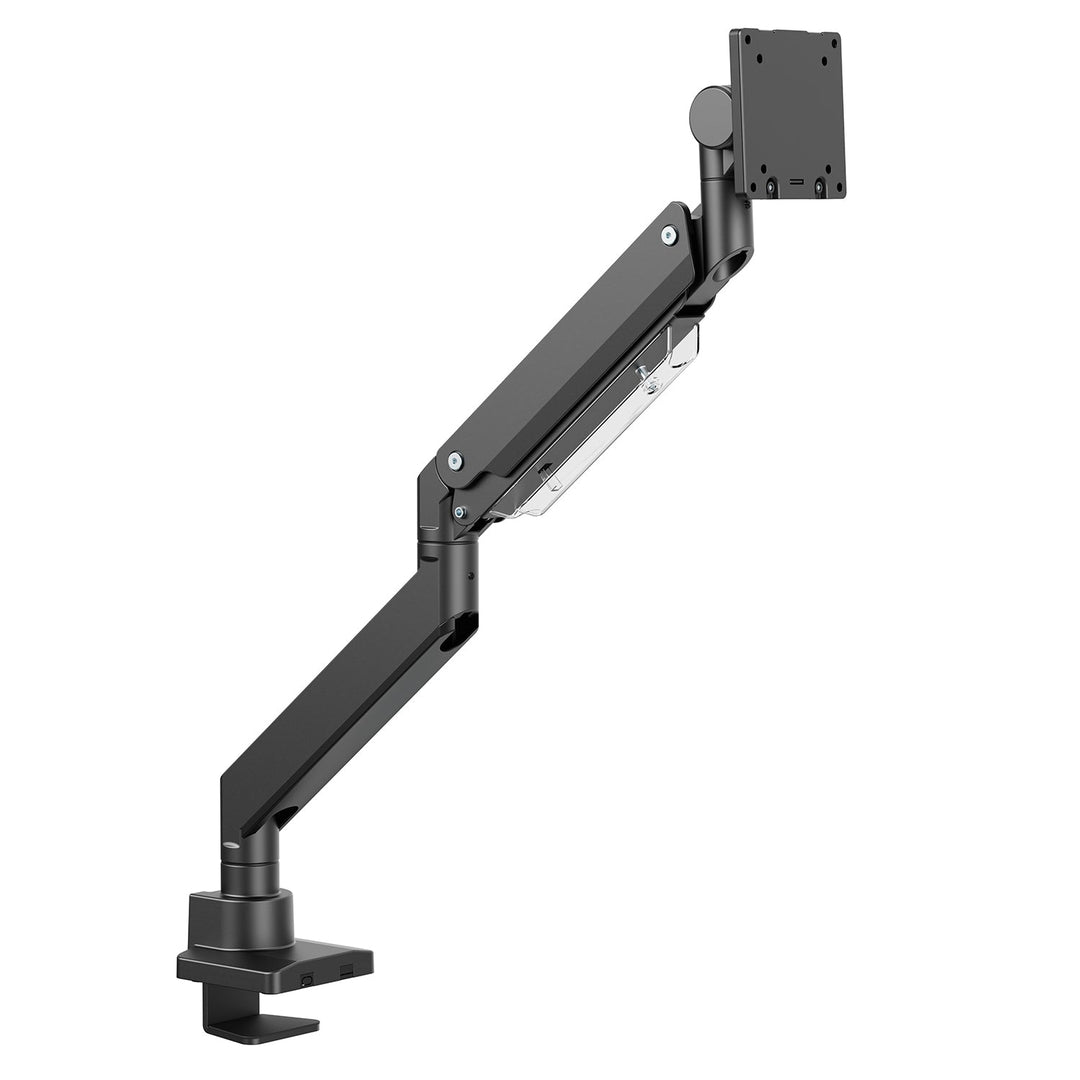 Maclean MC-968 nosač monitora, dvostruka ruka s plinskim opružnikom, 17-57 inča, 27 kg