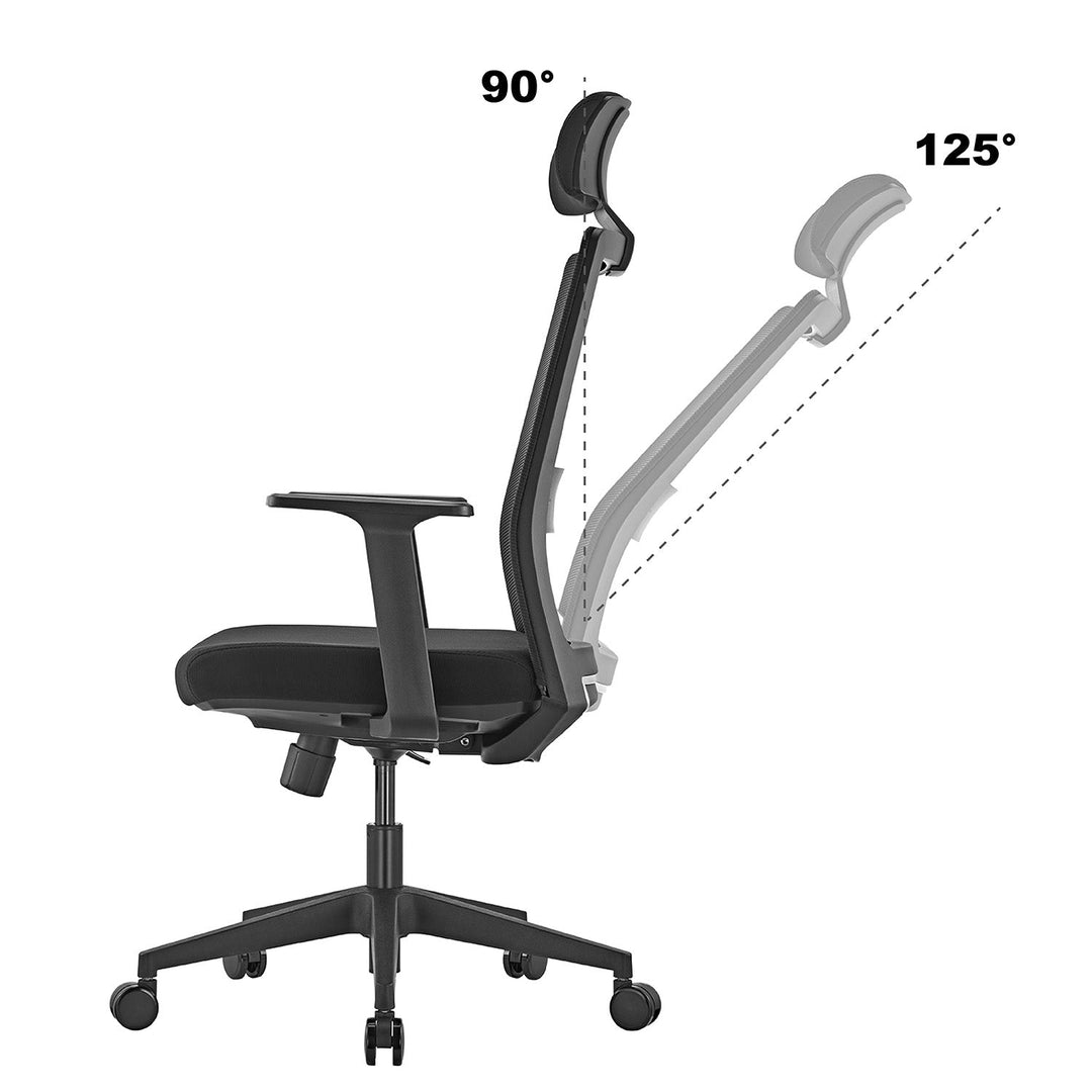 Ergo Office premium ergonomski uredski stolac s visokim naslonom, max. 150 kg, ER-425