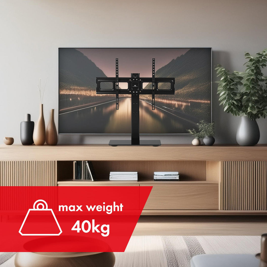 Maclean univerzalni TV stalak za TV ormarić, max. 40 kg, max. VESA 600x400, za TV uređaje od 32 do 75", MC-386