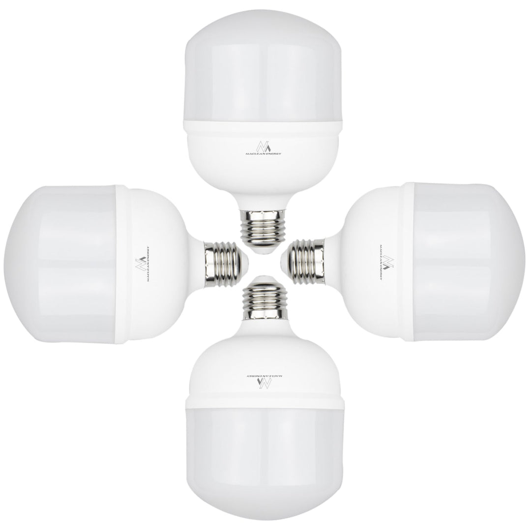 4x Maclean LED Bulb, E27, 48W, 220-240V AC, alb neutru, 4000K, 5040lm, MCE304 NW