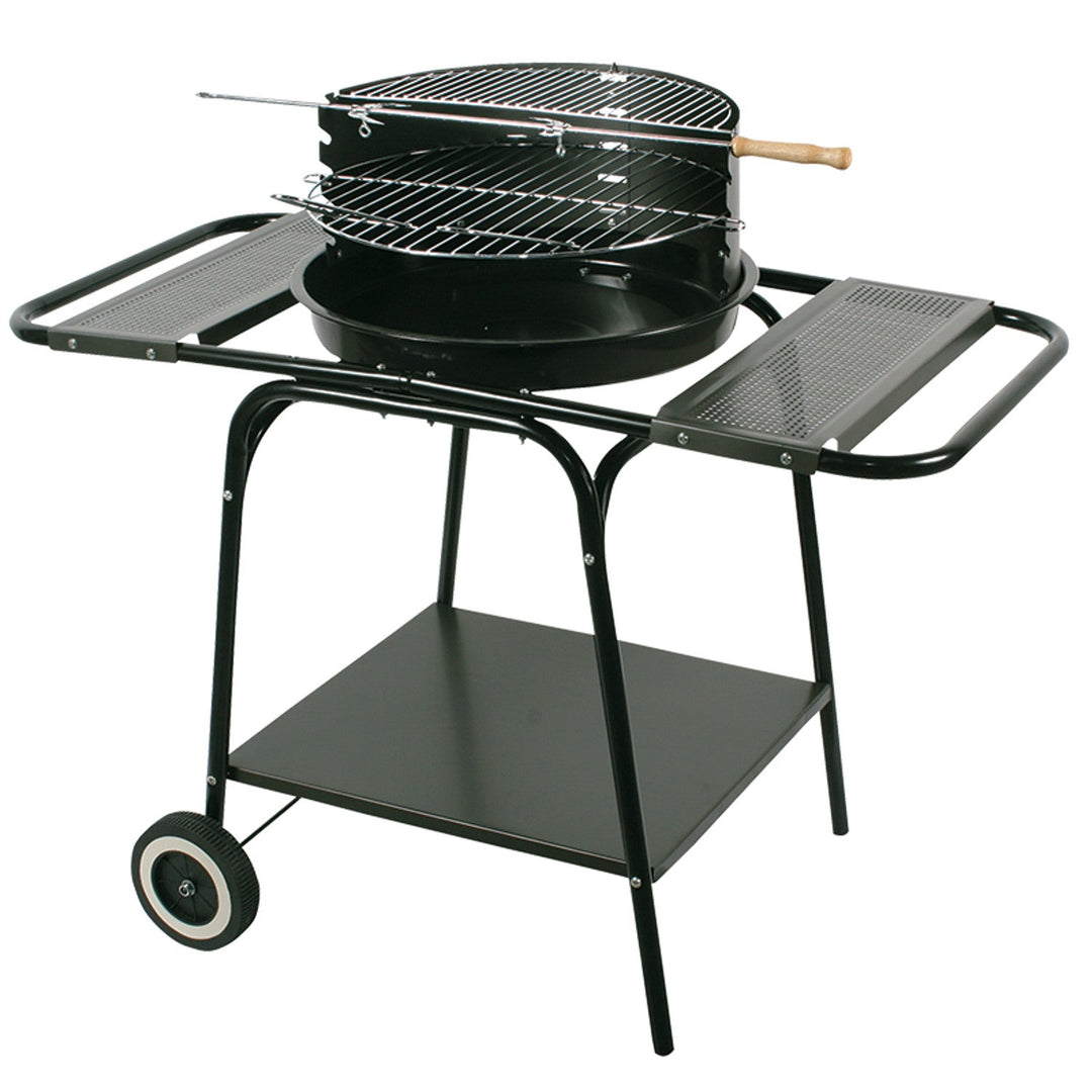 Grill Master roštilj i zabava, 2 police, kotačići, čelik, MG906