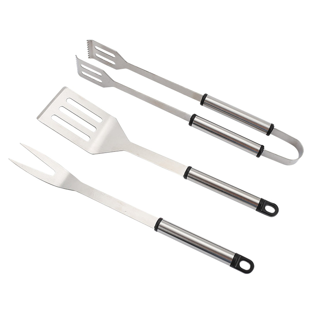 Master Grill&amp;Party set dodataka za roštilj, lopatica, vilica, kliješta, nehrđajući čelik, MG115