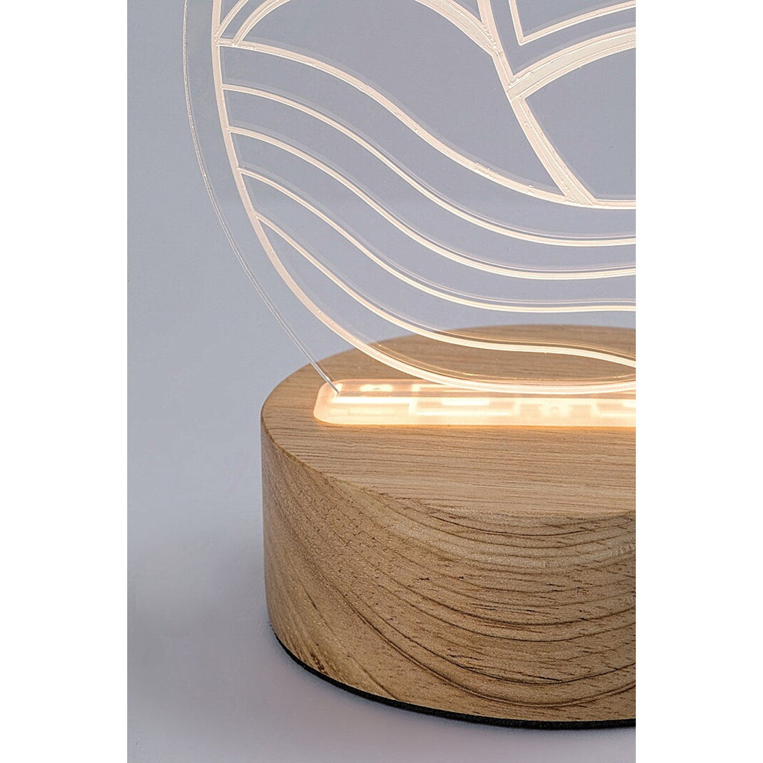 Rabalux lampa, dekorativna, LED, 2W, jedrilica, Akali