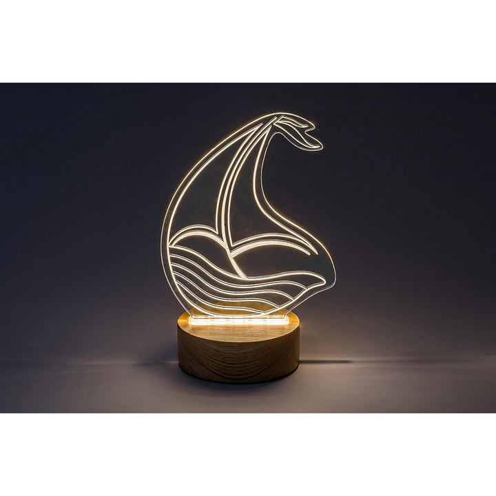 Rabalux lampa, dekorativna, LED, 2W, jedrilica, Akali