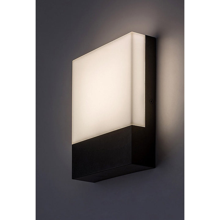 Rabalux lampa, vanjska, zidna, LED 10W, IP44, crna, Gimone