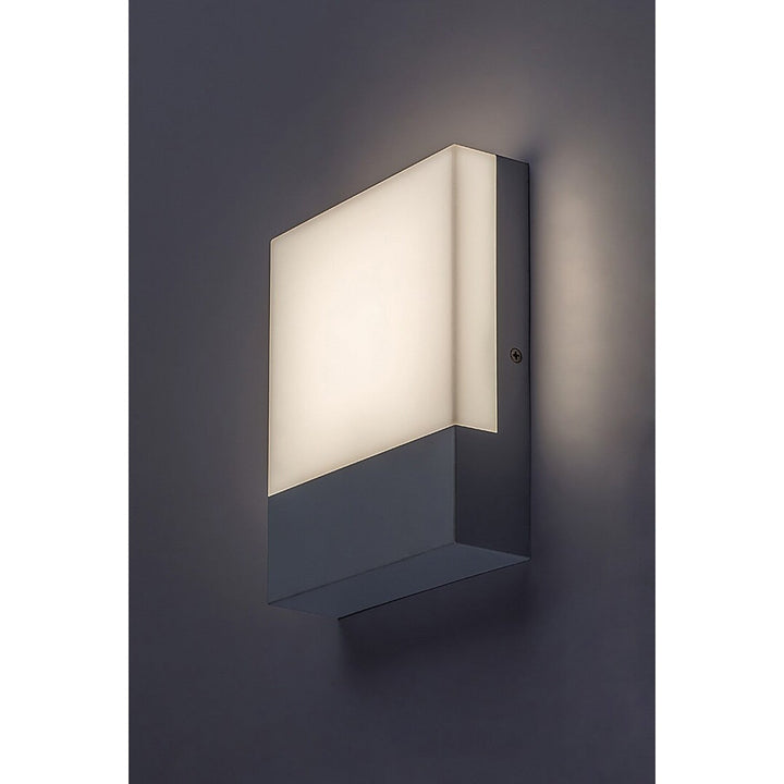 Rabalux lampa, vanjska, zidna, LED 10W, IP44, bijela, Gimone