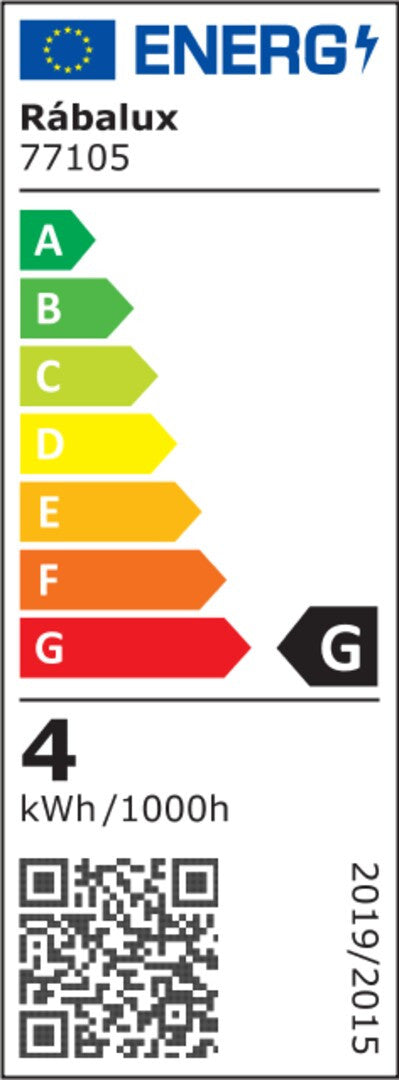 Rabalux lampa, zidna, vanjska, LED 4W, antracit, Trento