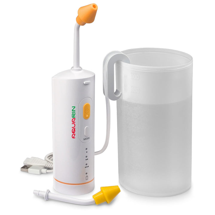 AQUARIN irigator za ispiranje nosa, spremnik od 900 ml, 2 nastavka, LD-N1