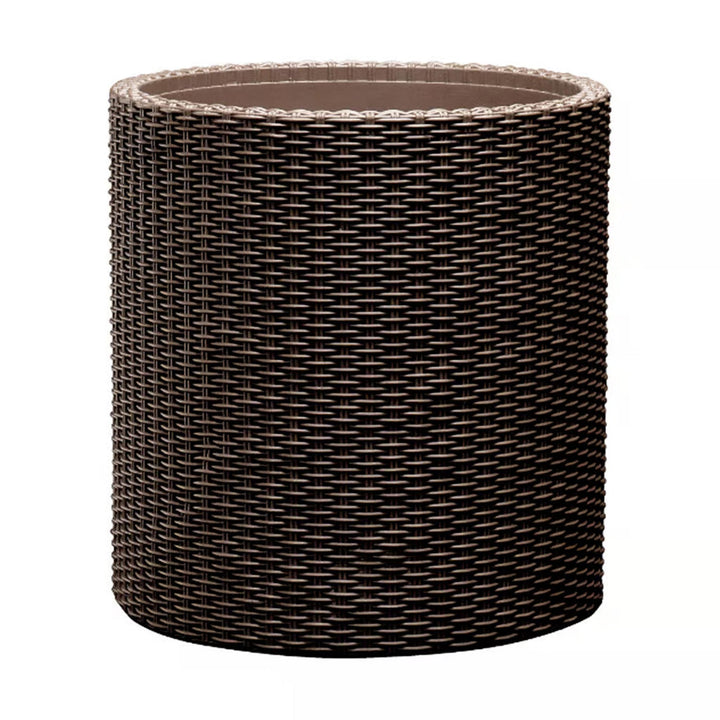 Keter posuda, okrugla, promjer 36 cm, smeđa, Cylinder Planter M