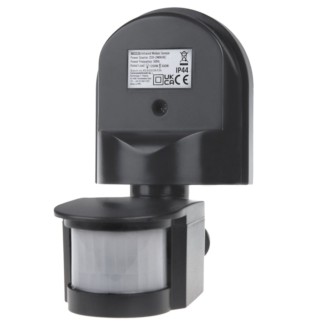 Maclean 180° zidni senzor pokreta i sumraka, max. 1200 W, sivi MCE25 GR