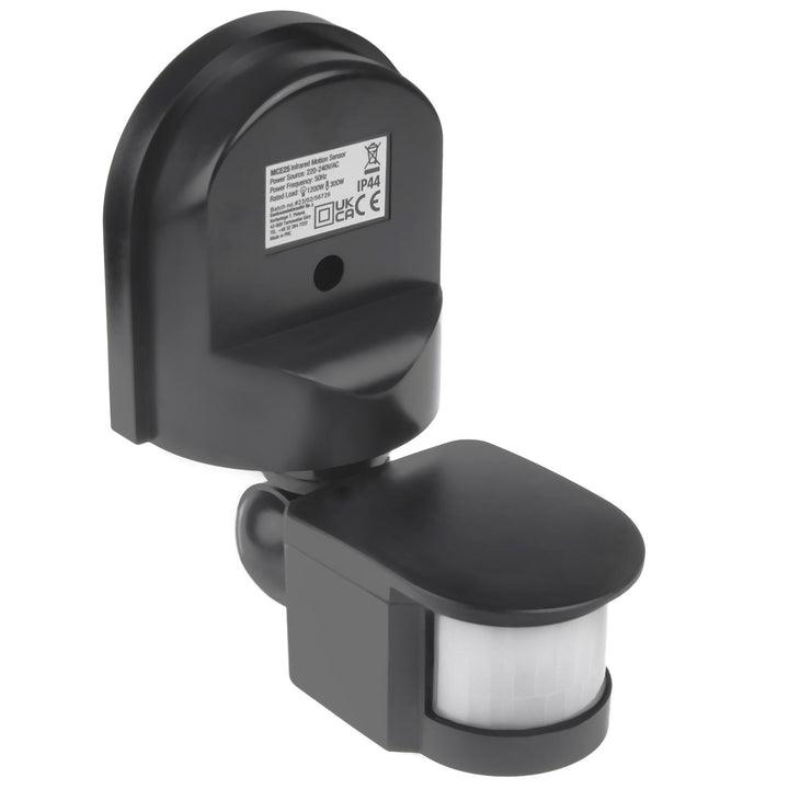 Maclean 180° zidni senzor pokreta i sumraka, max. 1200 W, sivi MCE25 GR