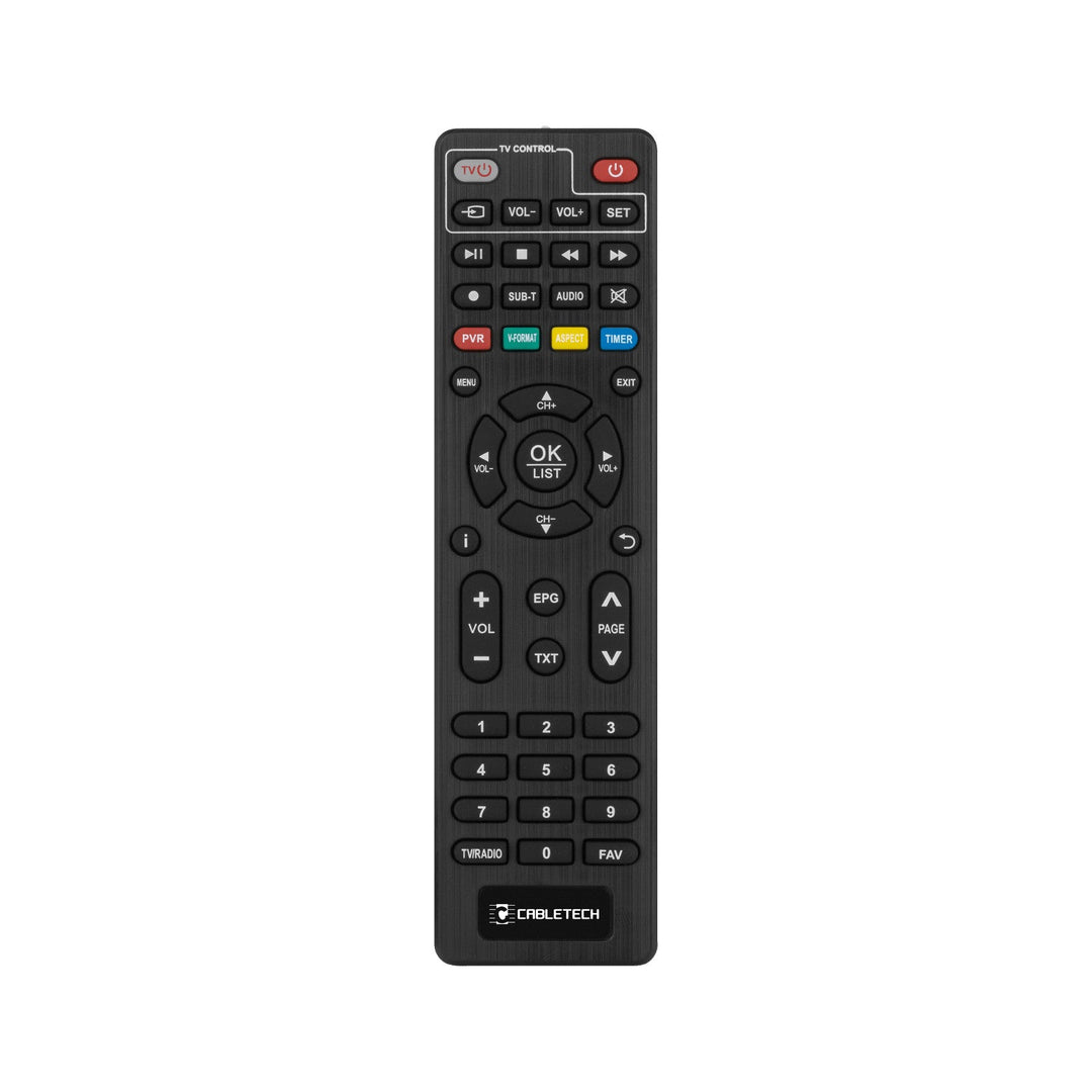 Cabletech daljinski upravljač za DVB-T dekoder URZ0338 URZ0338A, PIL0354