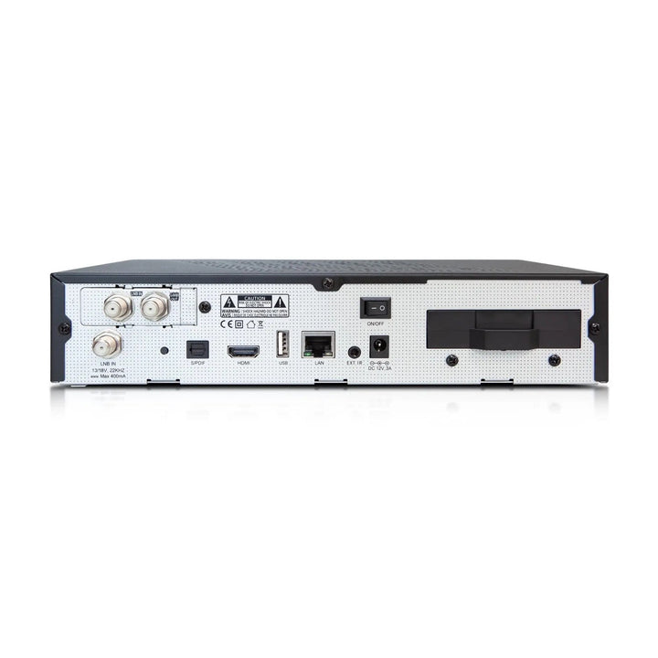 AB satelitski tuner, 4K, 8 GB flash memorije, 2 GB DDR4 RAM, 2x USB 2.0, PULSe 4K