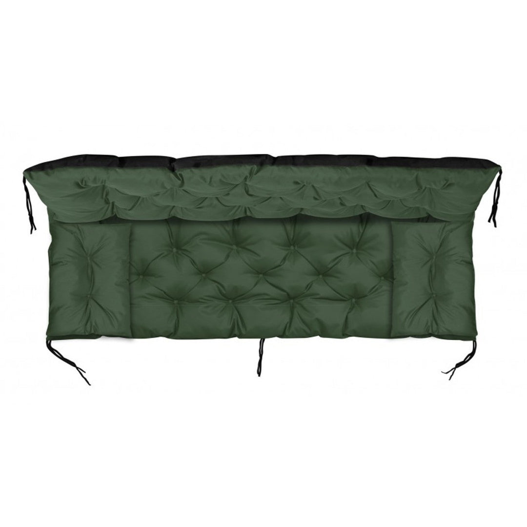 Zeleni vrtni set 100x60x50 cm + 2 jastuka 42 x 42 cm