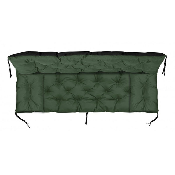 Zeleni vrtni set 100x60x50 cm + 2 jastuka 42 x 42 cm