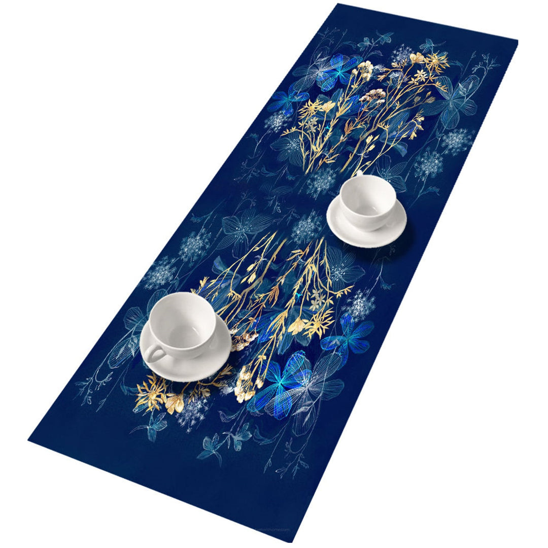 Bertoni staza za stol, filc, 115x40 cm, uzorak Midnight